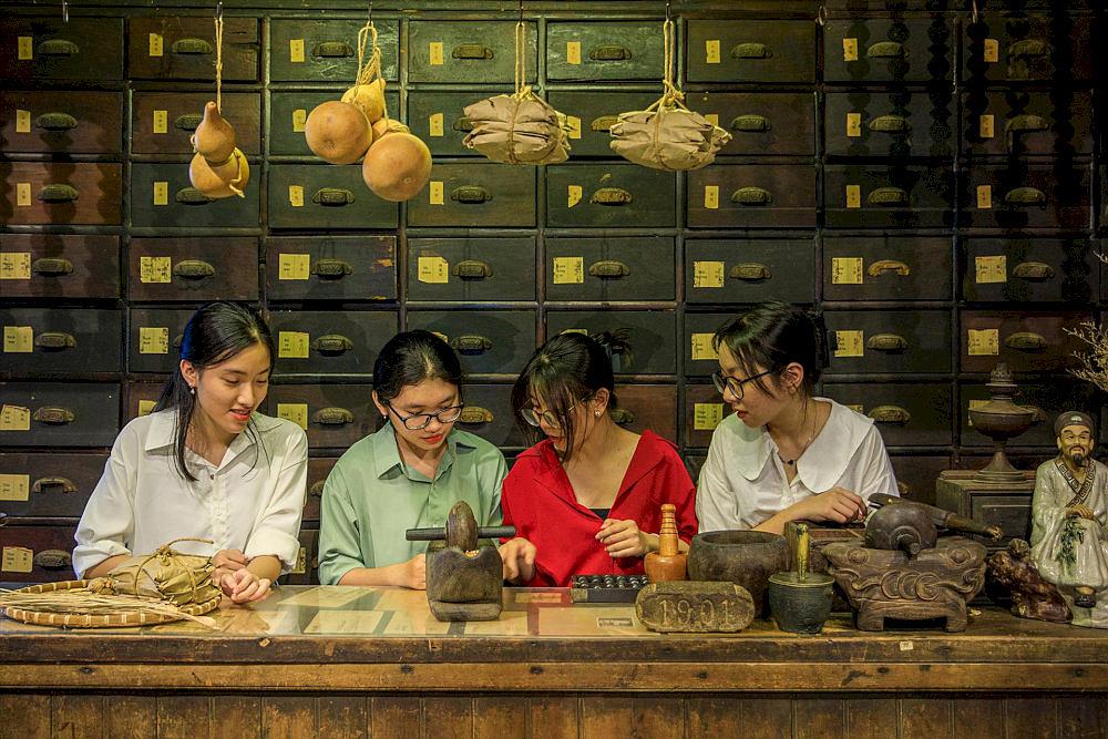 We encourage you to dress modestly and keep your voice low while exploring the museum